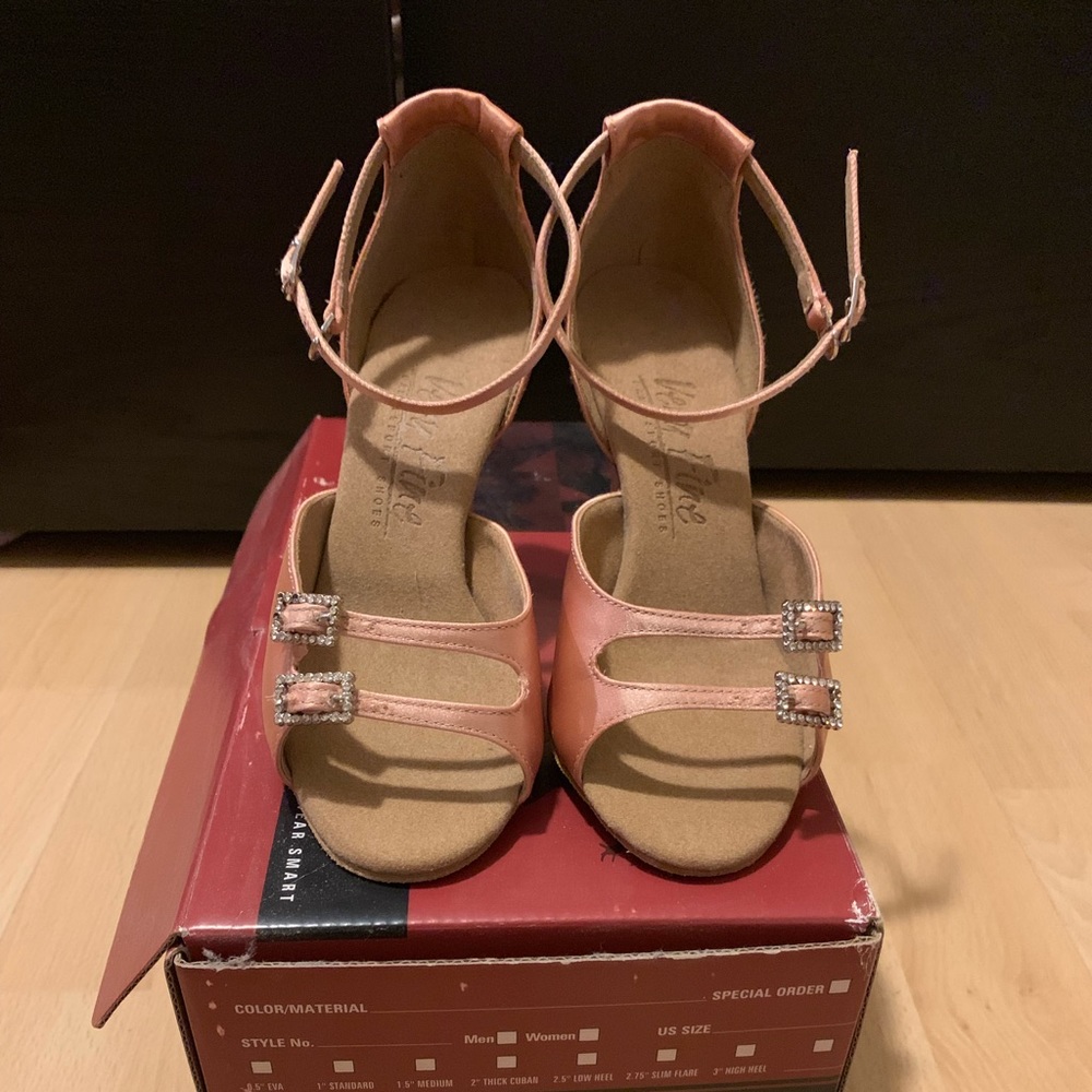 Latin Salsa Ballroom Dance shoes sz 5